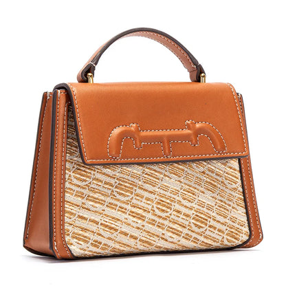 Business Commuting Large Capacity Handbag Fashionable Classic Retro Women's New 2024 Designer Style Shoulder Bag