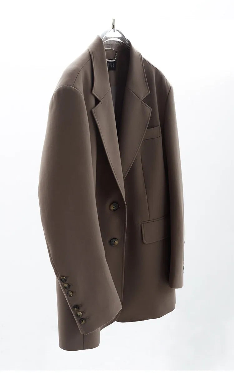 A Must-Have for Commuting~ 2026 Spring Women's Plus-Size Casual Blazer with Shoulder Pads, Oversized Loose Fit with a High-End Feel