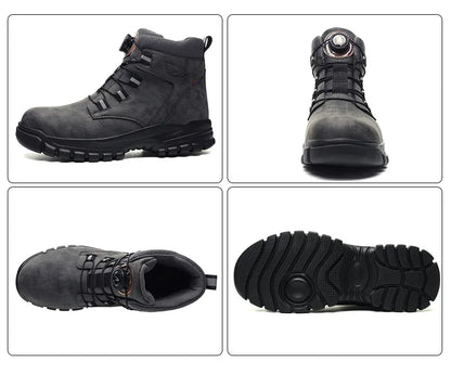 Work Safety Boots Men Waterproof Security Boots lightweight Industrial Steel Toe Work Shoes Protective Men Safety Shoes Size 48