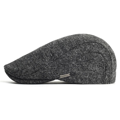 Autumn Winter Thick Warm Newsboy Caps Men Women Soft Beret Hat Casual Fashion Detective Hats Retro Driver Flat Caps