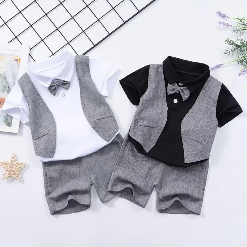 Summer Baby Clothes Suits Children Boys Fashion T-Shirt Shorts 2Pcs/Set Toddler Casual Costume Infant Outfits Kids Tracksuits
