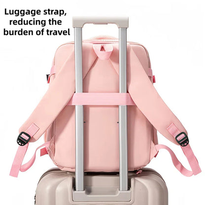 Sleek Multi-Color Multi-Pocket Backpack Adjustable-Strap Lightweight for Daily Commute Outdoor Casual Stylish Bag