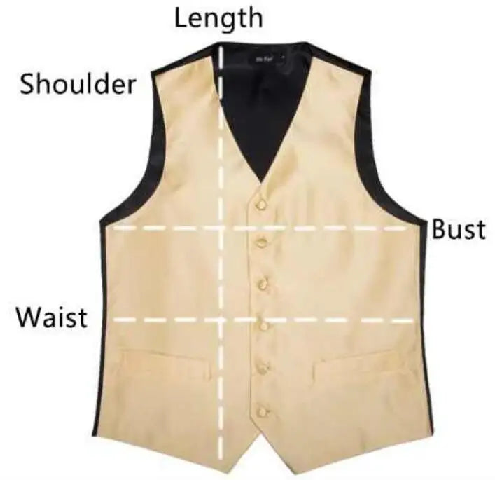 Fashion Solid Vests for Men Casual Style Sleeveless Male Fashion Waistcoat 1 Piece Slim Fit Beach Prom Party Suits Vest