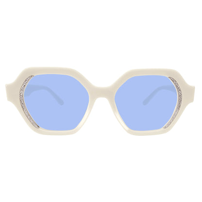 Fashion Rhinestone Cat Eye Acetate Sunglasses UV400 Protection Stylish Women's Sun Glasses