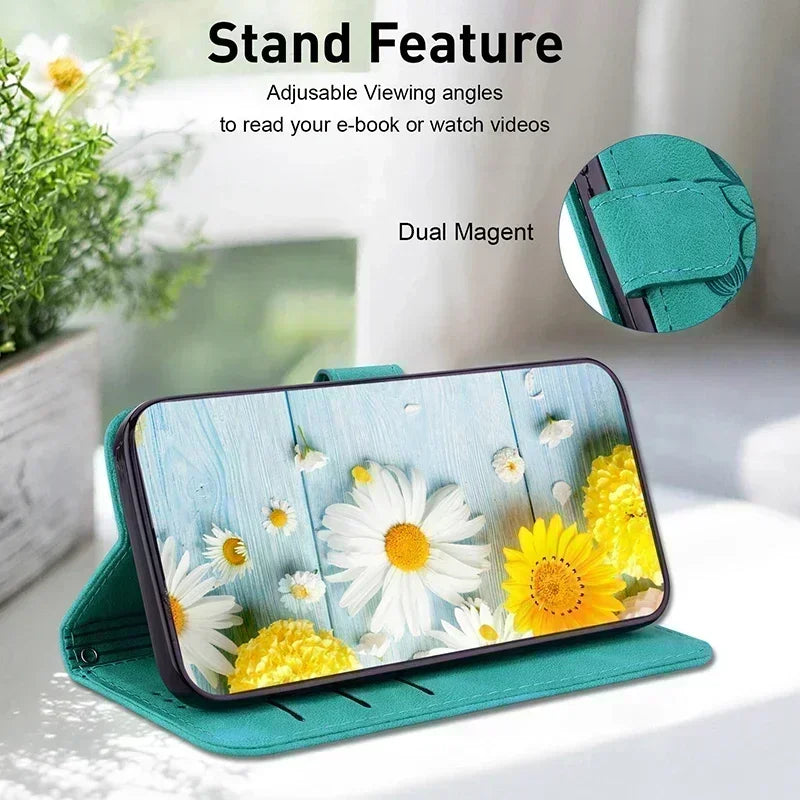 Leather Phone Case For iphone 15 14 13 12 11 Pro Max XS XR 7 6 6 6s Plus SE SE3 se4 2024 Wallet Lanyard Cover