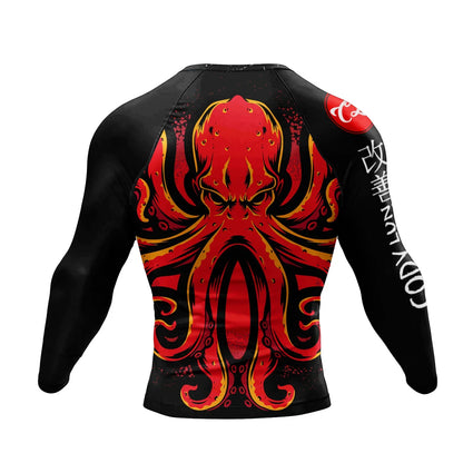 Cody Lundin Uv Sun Protection Shirt Long Sleeve Bjj Rashguard Sublimation Manto Jiujitsu Man Boxeo Tee No Gi MMA Gym Clothes