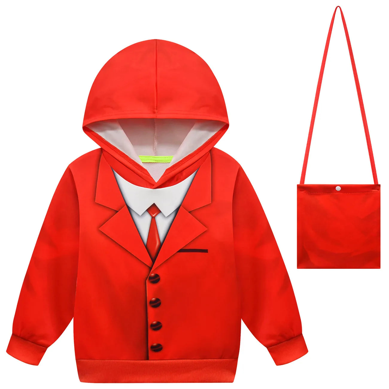 Pocket Devs VR Cosplay Costume Red Suit Set Devs-ROB Game Roleplay Outfit for Boys Girls Halloween Party Cosplay Ready To Ship