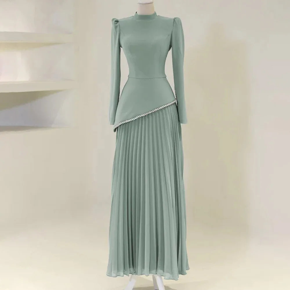 Customized Elegant A-Line Long Dirlls Wedding Prom Dresses Exquisite High Quality Special Fashion Formal Party Gown for Women