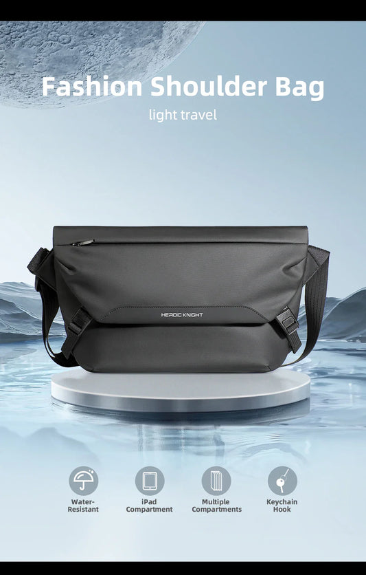 Water Repellent Messenger Bag Men Bags Casual Shoulder Crossbody Bags Fit 11 inch Ipad Fashion Outdoor Cycling Side Bag  Male