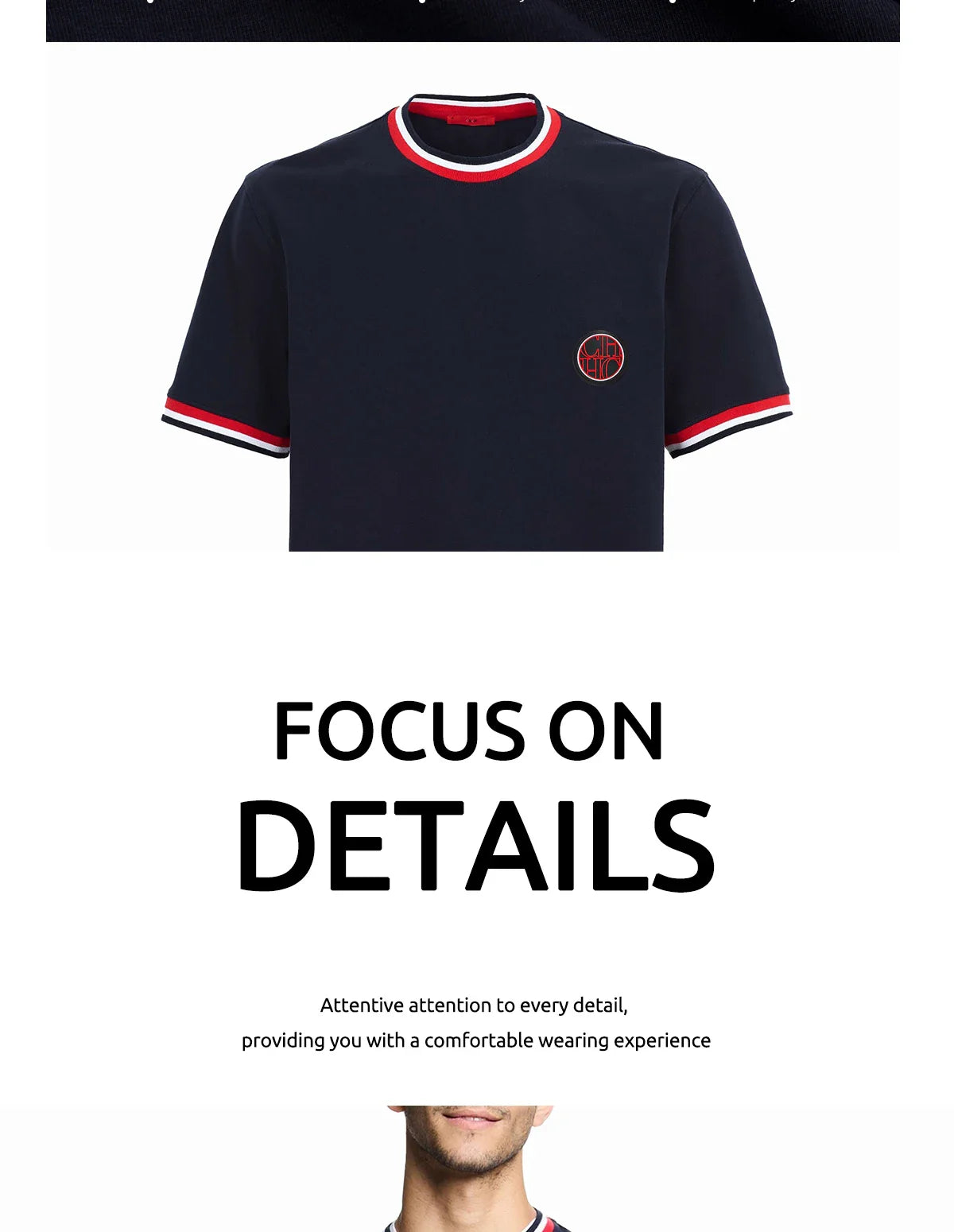 T-Shirt Men Casual High Quality Summer Short Sleeve Round Neck Mens T Shirts Fashion Basic T-shirt Mal