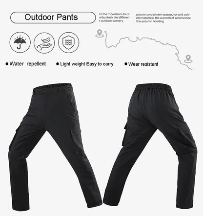 Hiking Pants Men Lightweight Travel Pants for Men Quick Dry Mens Fishing Pants Resistant Cargo Work Pants