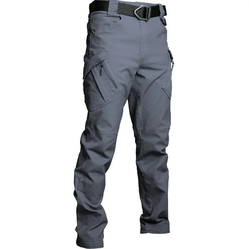 Stretch Canvas 97% Cotton 3% Spandex Tactical Pants For Men Climbing Hiking Trekking Cargo Pants Trousers