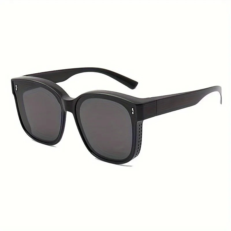 Polarized Anti-Glare Fashion Glasses for Men and Women  Fashionable Fit Over Glasses for Driving Beach and Travel