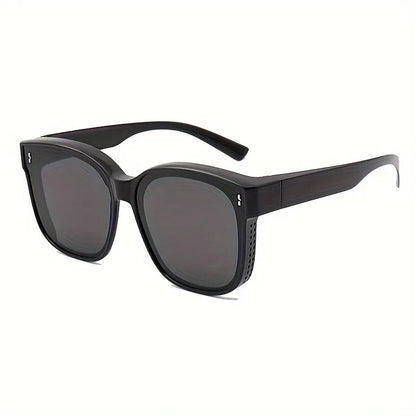 Polarized Anti-Glare Fashion Glasses for Men and Women  Fashionable Fit Over Glasses for Driving Beach and Travel