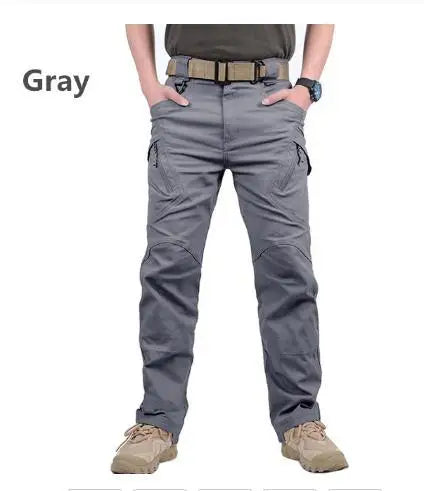 City Military Tactical Pants Men SWAT Combat Army Trousers Men Hiking Hunting Waterproof Wear Resistant Casual Cargo Pants