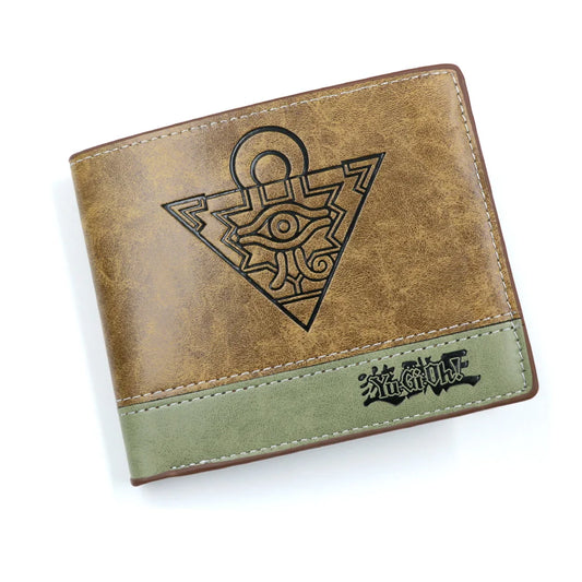 Portefeuilles courts Yugi Muto Duel Monsters Anime pour hommes Porte-cartes femme Porte-monnaie