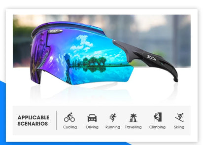 Men's Cycling Glasses Outdoor Sport Runing Sunglasses Women MTB Bike Bicycle Goggles Road Riding Fishing Hiking Eyewear