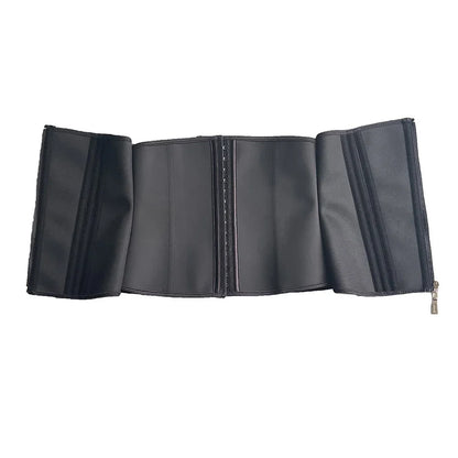 Women Plus Size Fajas Waist Trainer Corset Tummy Control Zipper Vest Body Shaper Cincher Shapewear Slimming Belt Sports Girdle