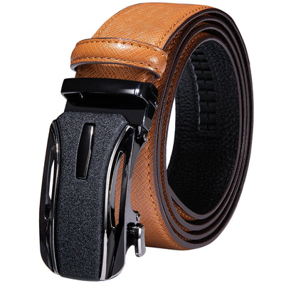 Men's Orange Brown Belt for Jeans New Yellow Green Blue Leather Jeans Belts Fashion Cowboy Genuine Leather Belt Strap