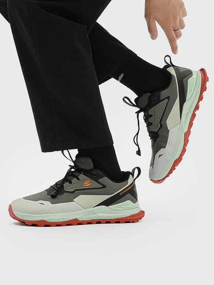 Hiking Walking Shoes for Men Women Elastic Band Non Slip Sneakers Comfortable Outdoor Travel Running Shoes