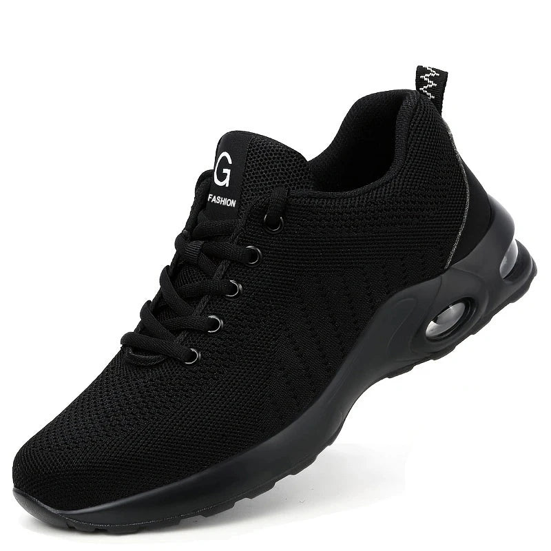 Steel Toe Work Safety Shoes Men Women Work Sneakers Breathable Lightweight Indestructible Shoes Men Safety Shoes Boots Male
