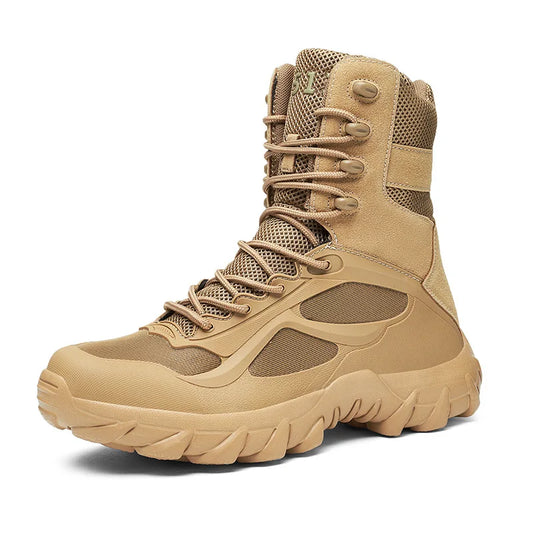 Men Boots Boots Breathable Mesh Hiking Desert Boot Climbing Hiking Shoes Ankle Hunting Boots for Men 2024