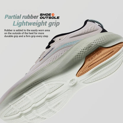 N40 Men Running Shoes Trendy Rebound Cushioning Soft Durable Airy Mesh Stable Lightweight Male Sneakers 672532207