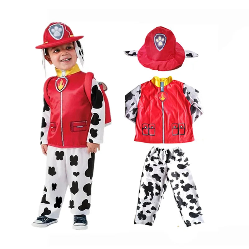 Boy Girl Rocky Rubble Skye Marshall Zuma Chase Cosplay Costume Halloween Purim Child Kid Birthday Party Gift Fancy Dress
