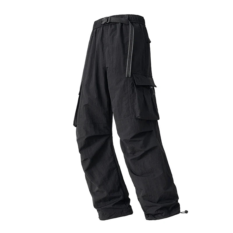 Outdoor Hiking Pants Male Waterproof Wear-Resistant Trekking Paratrooper Trousers Autumn Breathable Mountaineering Cargo Pants