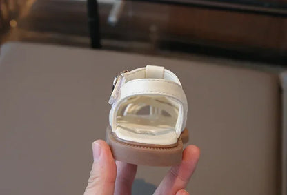 New Sandals Summer Children's Woven Casual Baby Shoes Girls Beach Shoes Slipper Baby Girl Shoes Size 22-31