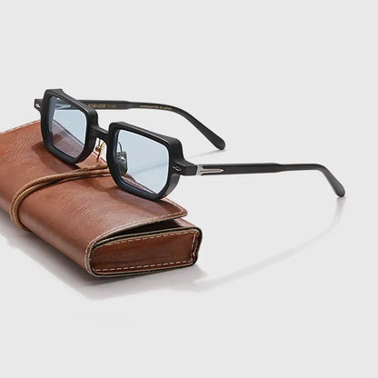 Fashion Luxury Brand  Man Sunglasses SASTATRE Handmade Square Small Frame Sunglasses Woman Outdoor UV400  Protection SUN GLASSES