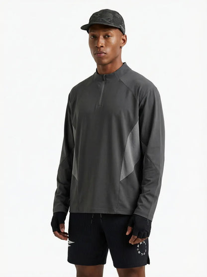 Unisex Cycling Jersey Long Sleeve - High Elastic Lightweight Front Zipper Bike Shirt  Men Women |Windproof Outdoor Sports Tights