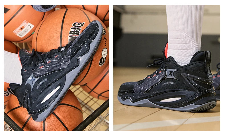 Light Attack 2.0 V3 Basketball Shoes For Men  Spring Wear-Resistant Men's Mid Top Training Sneakers 876119120010