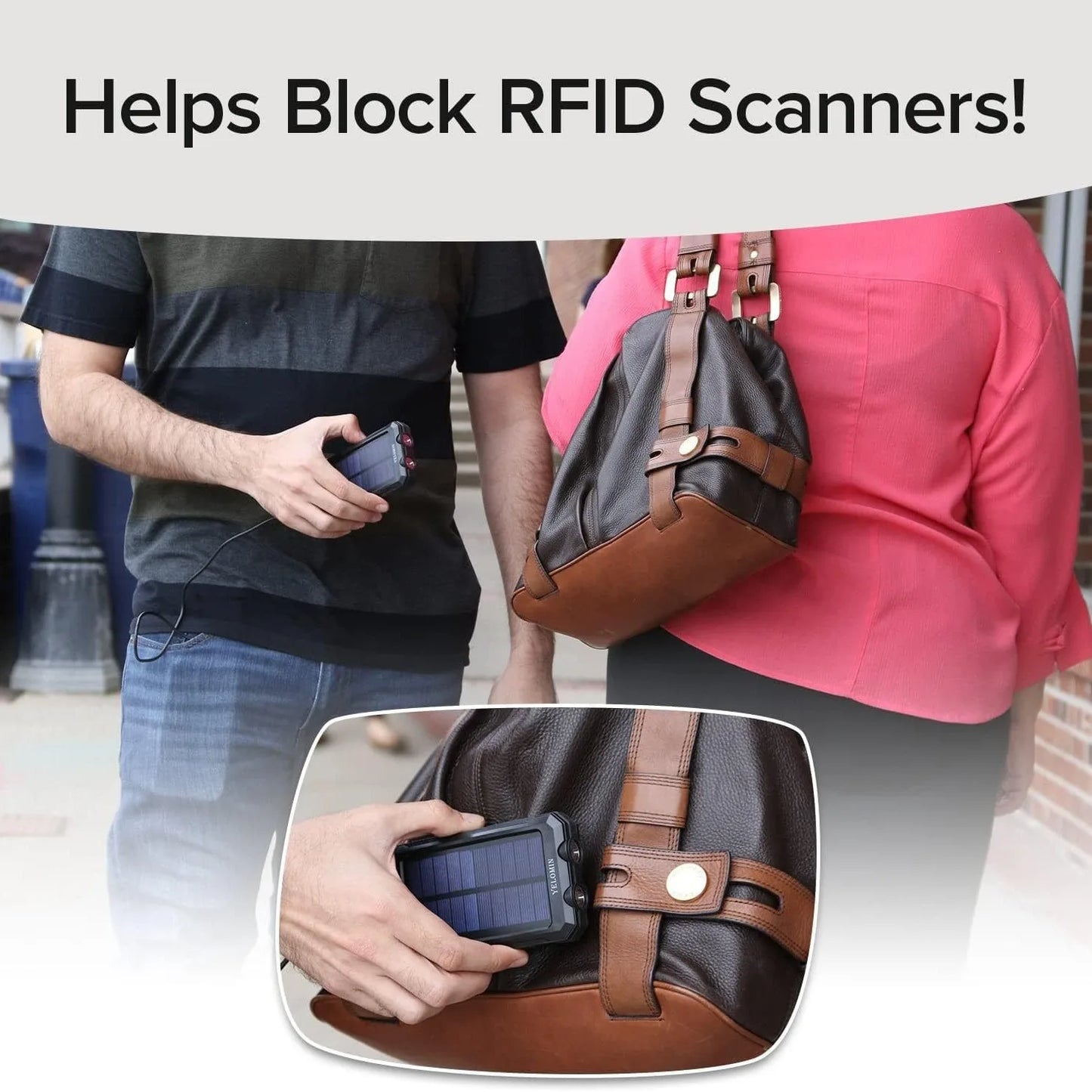ANTI RFID Blocking Wallet for Men with Removable Money Clip Small Secure and Crush Resistant ID Credit Card Holder Case Purse