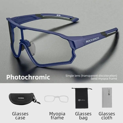Cycling Glasses Photochromic MTB Road Bike Glasses UV400 Protection Sunglasses Ultra-light Sport Safe Eyewear Equipment