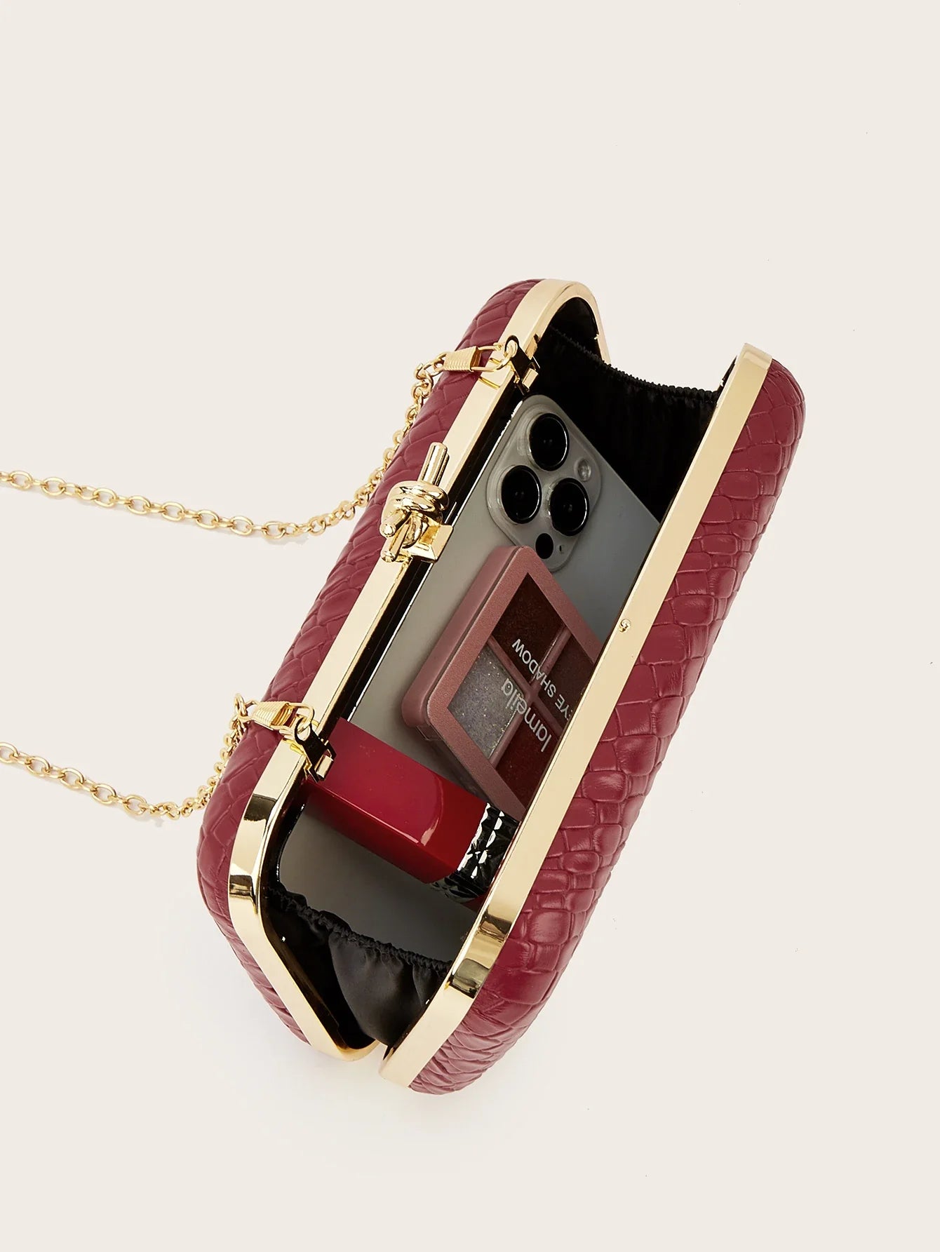 Women's Fashion Snake-Print Clutch Bag, Evening Bag, Clutch Bag to Match Evening Dresses, Detachable Shoulder Strap, Suitable for Prom, Parties, Wedding Season, Carnivals, Holiday Gatherings, Business Commuting, Women's Gift
