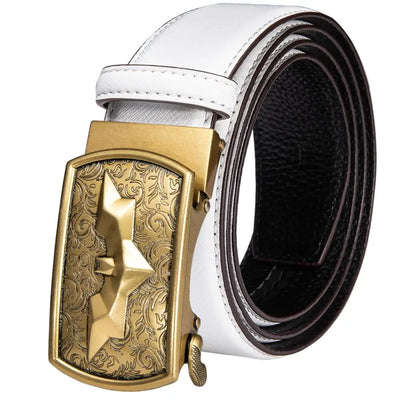 Men's Orange Brown Belt for Jeans New Yellow Green Blue Leather Jeans Belts Fashion Cowboy Genuine Leather Belt Strap