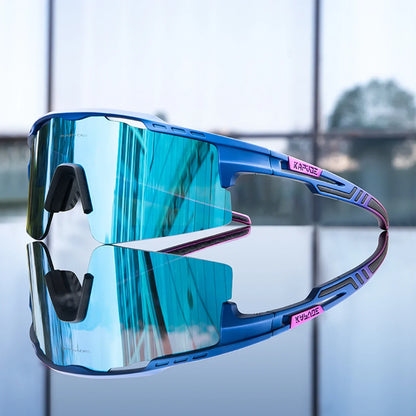 Photochromic Cycling Glasses MTB Riding Skating Sunglasses UV400 Polarized Fishing Goggles Man Woman Bike Bicycle Eyewear