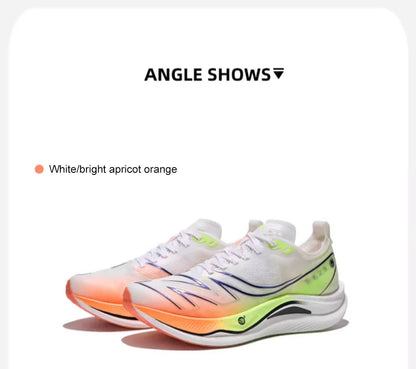 Carbon Plate 10K Men's Running Shoes Professional Racing Training Running Shoes Wear-Resistant Lightweight Sneakers