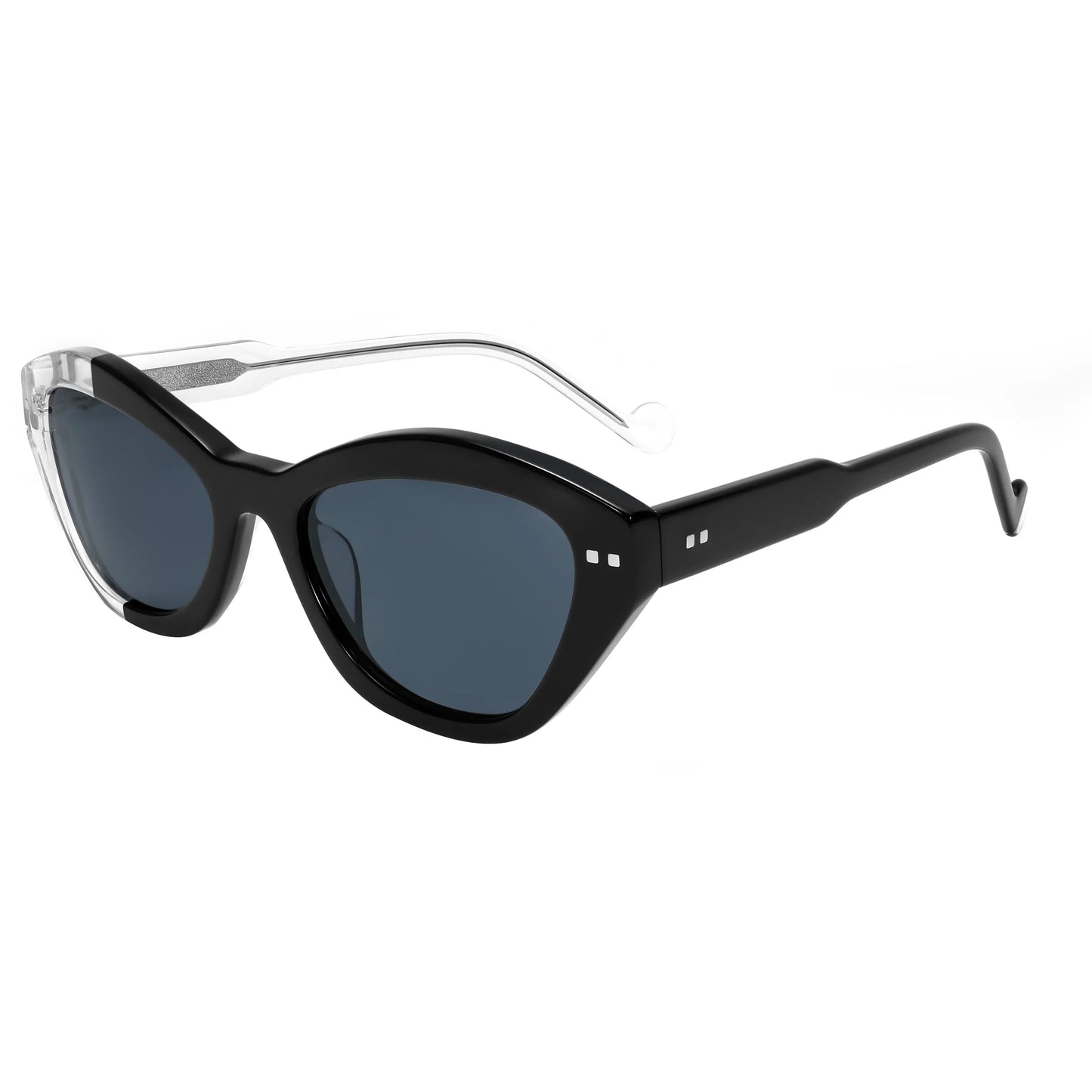 Beach Sunglasses Retro Asymmetric Square Frame UV400 for Men Women Polarized Summer Fashion Lightweight Travel