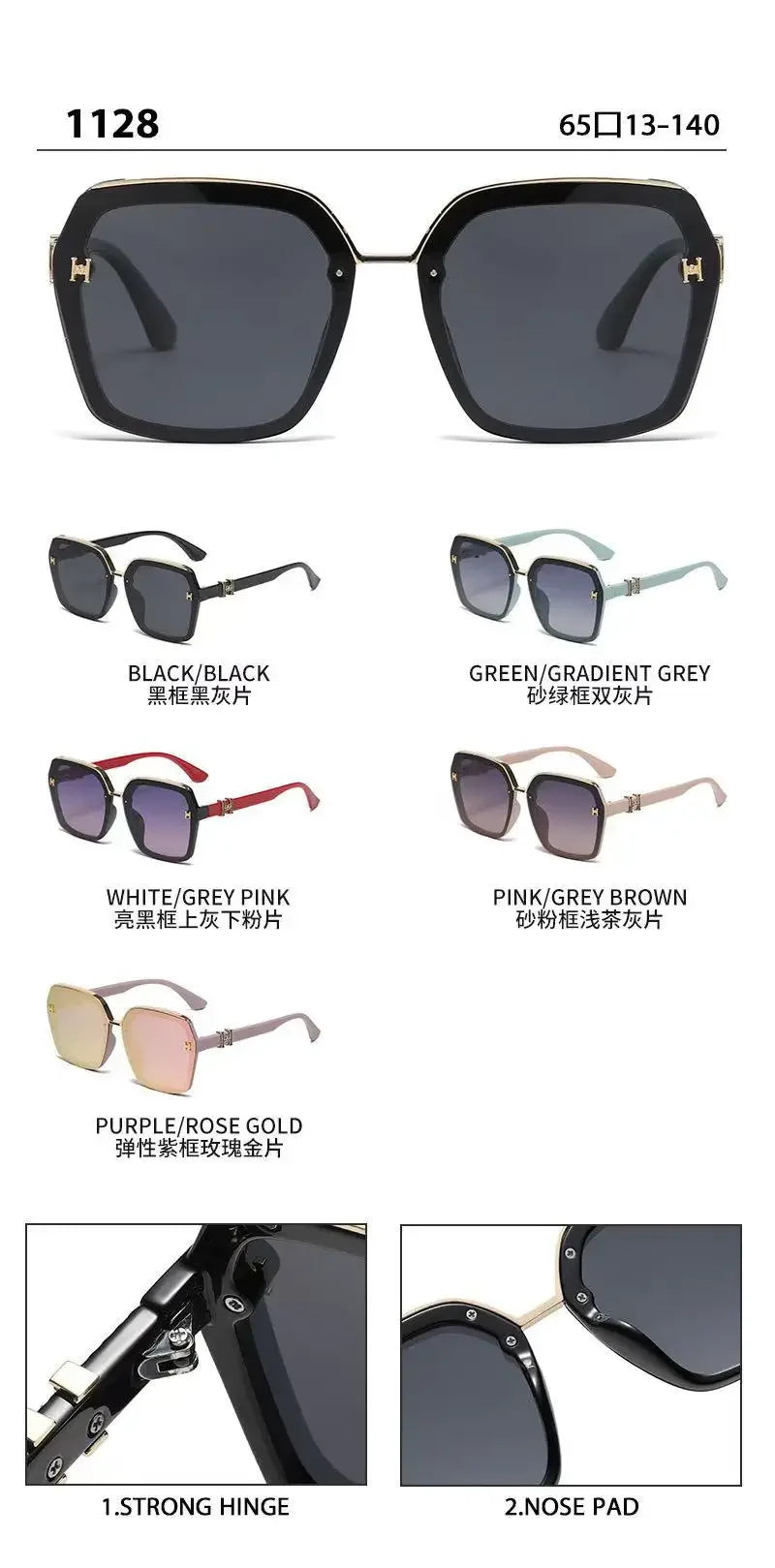 2025 New Sunglasses Women Colorful Polarized Anti-ultraviolet Sun Glasses Ladies Square Luxury Eyewears Oculos De Sol UV400