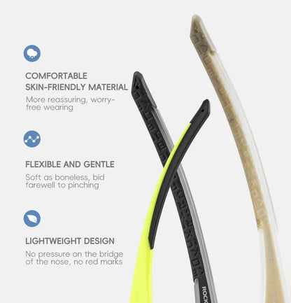 Cycling Glasses Lightweight Frameless Bike Glasses High-Definition Lenses Road Bicycle Protection Goggles Sport Eyewear