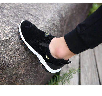 Casual Men's Sports Shoes Outdoor Walking Loafers Comfortable Shoes Fashionable and Lightweight Plus Size 38-50