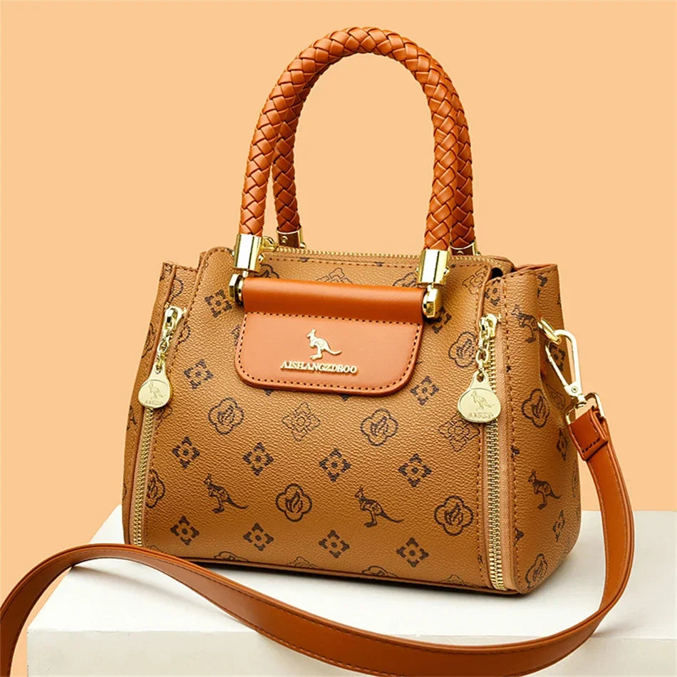 Fashion Crossbody Bags for Women Designer Ladies Purses and Handbags High-quality Soft Leather Women Shoulder Messenger Bags Sac