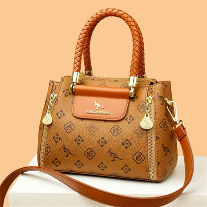 Fashion Crossbody Bags for Women Designer Ladies Purses and Handbags High-quality Soft Leather Women Shoulder Messenger Bags Sac