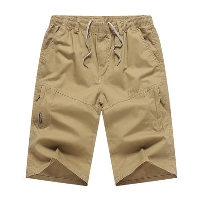 Plus Size Men's Shorts Casual Cargo Shorts Summer Cotton Work Shorts Outdoor Sweatpants Cool Breathable