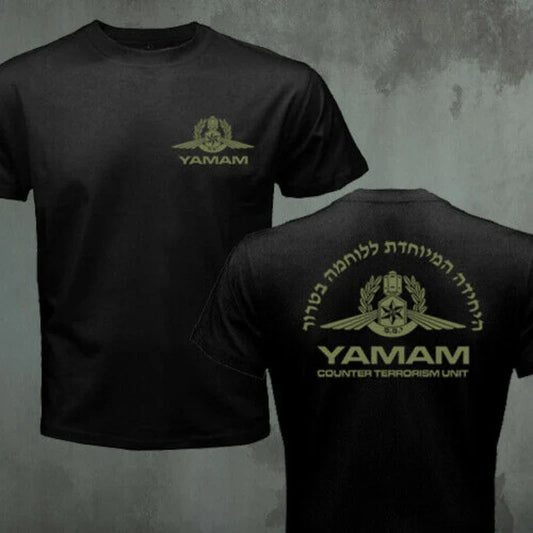 Israel  Yamam Counter Terrorist Unit SWAT Special Forces T-Shirt Premium Cotton Short Sleeve O-Neck Mens T Shirt New S-3XL