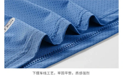 89% Nylon Quick Dry Sport T Shirt Men'S 2025 Short Sleeves Summer Casual OverSize 6XL 7XL 8XL Top Tees GYM Tshirt Clothes
