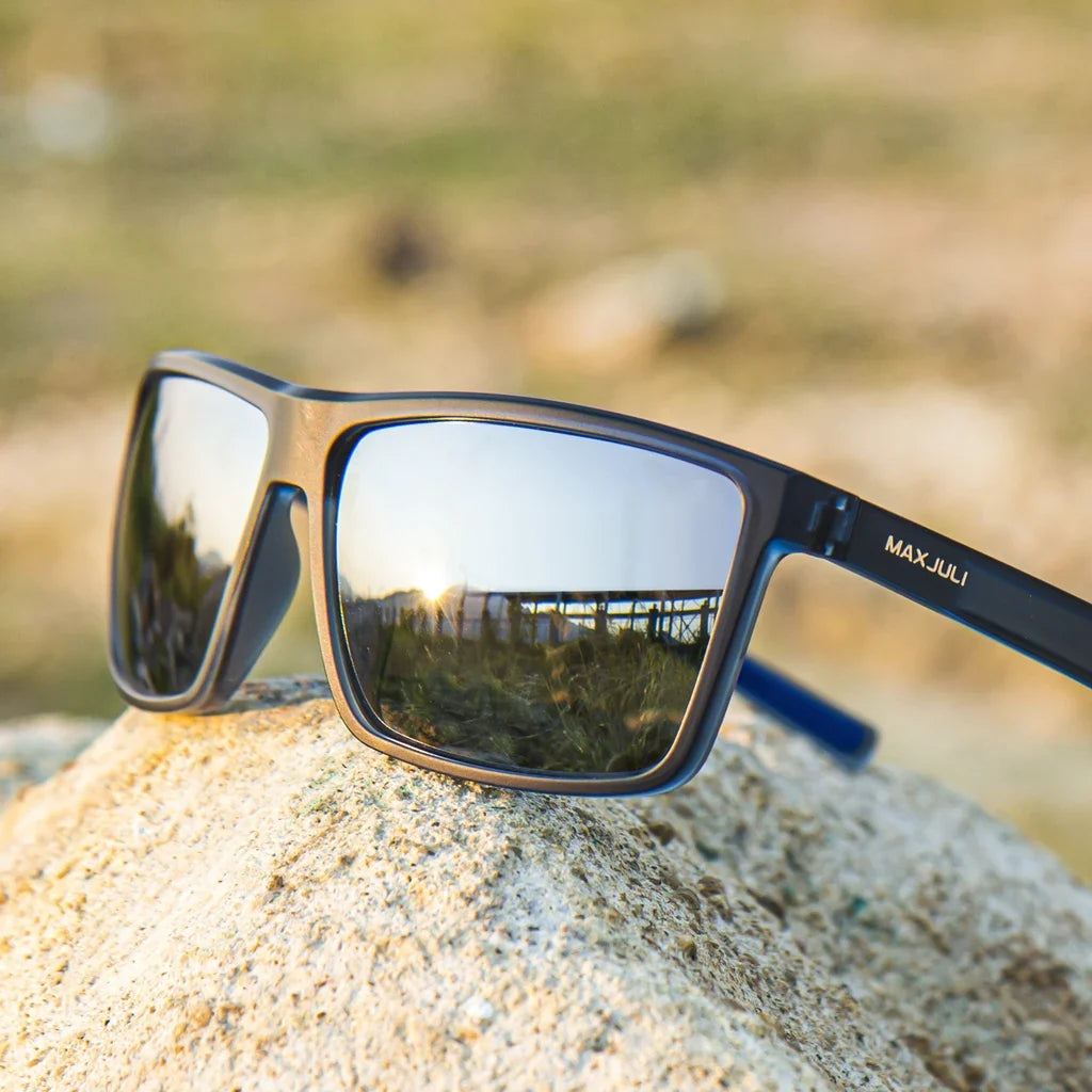 Polarized Extra Big Sunglasses for Men Women with Big Heads UV 400 Protection Sun glasses 8125