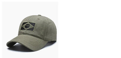 Outdoor Sports Baseball Cap Men'S Camouflage Cap, Middle And Young Men'S Casual Sun Protection Hat Brazilian Hat